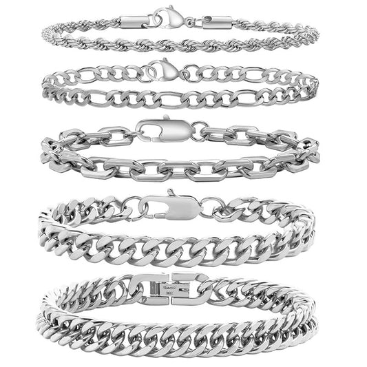 Fashionable Casual Titanium Steel Bracelet That Doesnt Fade