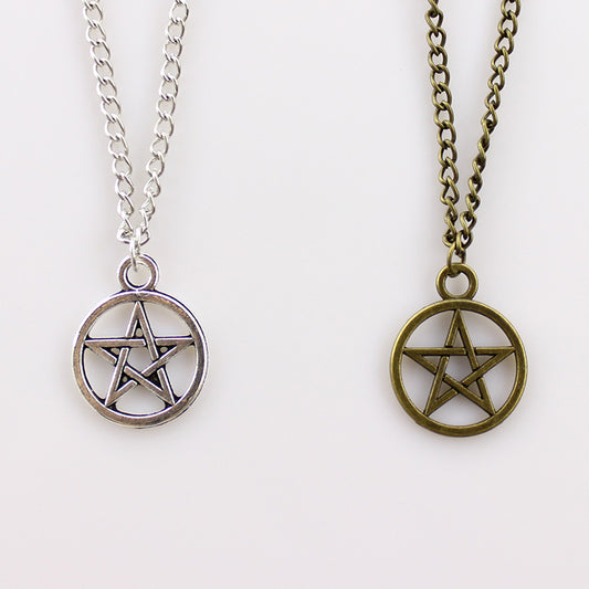 Vintage Pentagram Necklace